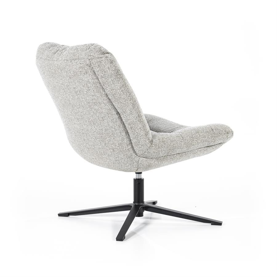 Fauteuil Danica – licht grijs Baquer