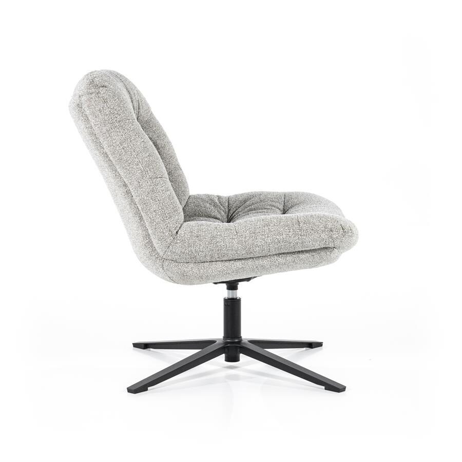 Fauteuil Danica – licht grijs Baquer
