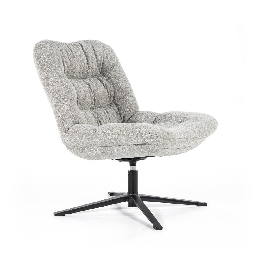 Fauteuil Danica – licht grijs Baquer