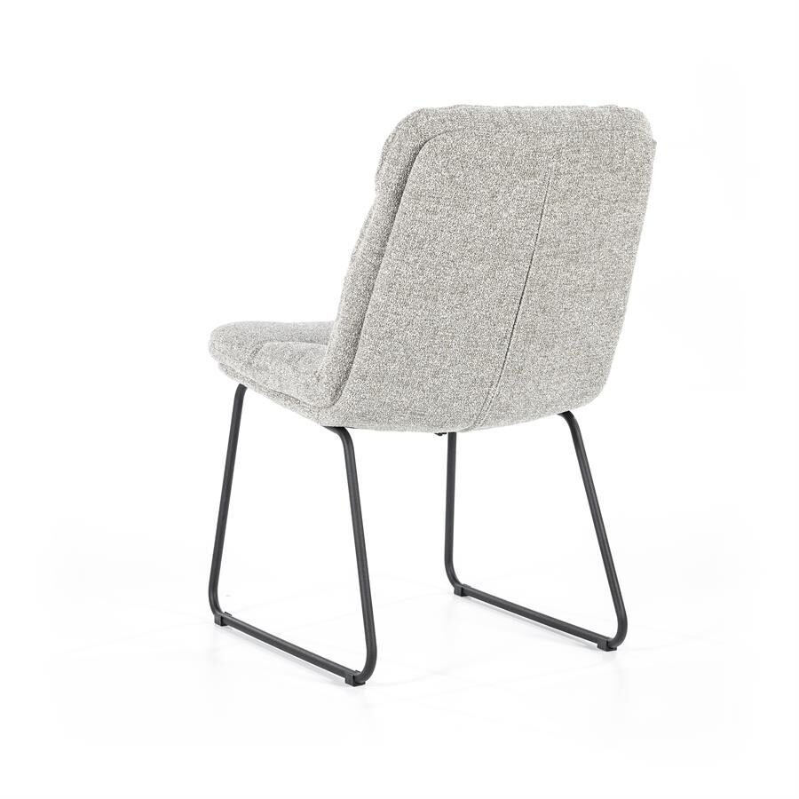 Stoel Danica – licht grijs Baquer