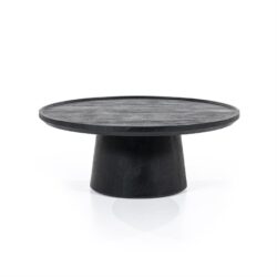 Salontafel Ron 80×32 – zwart