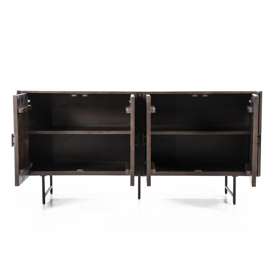 Dressoir Remi 4-drs. – bruin