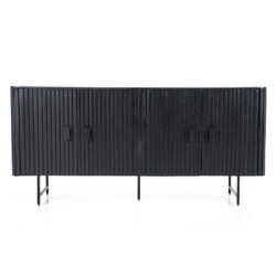 Dressoir Remi 4-drs. – zwart