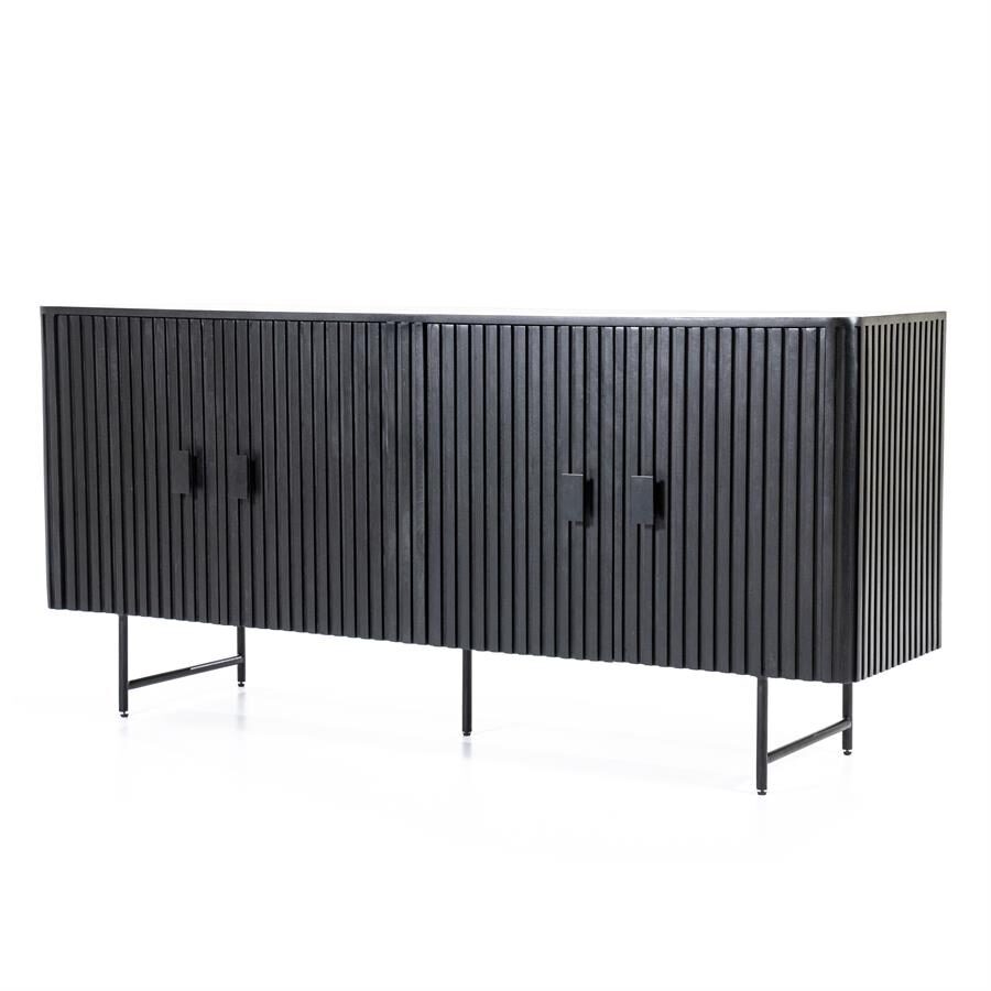 Dressoir Remi 4-drs. – zwart