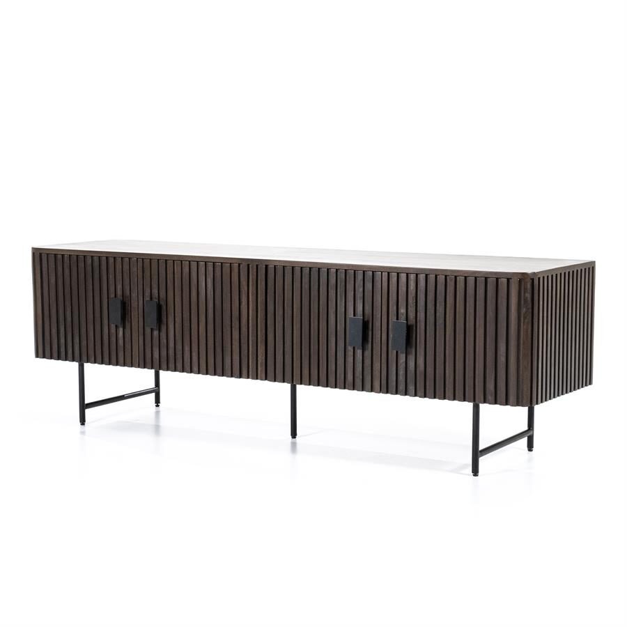 TV meubel Remi 4-drs. – bruin
