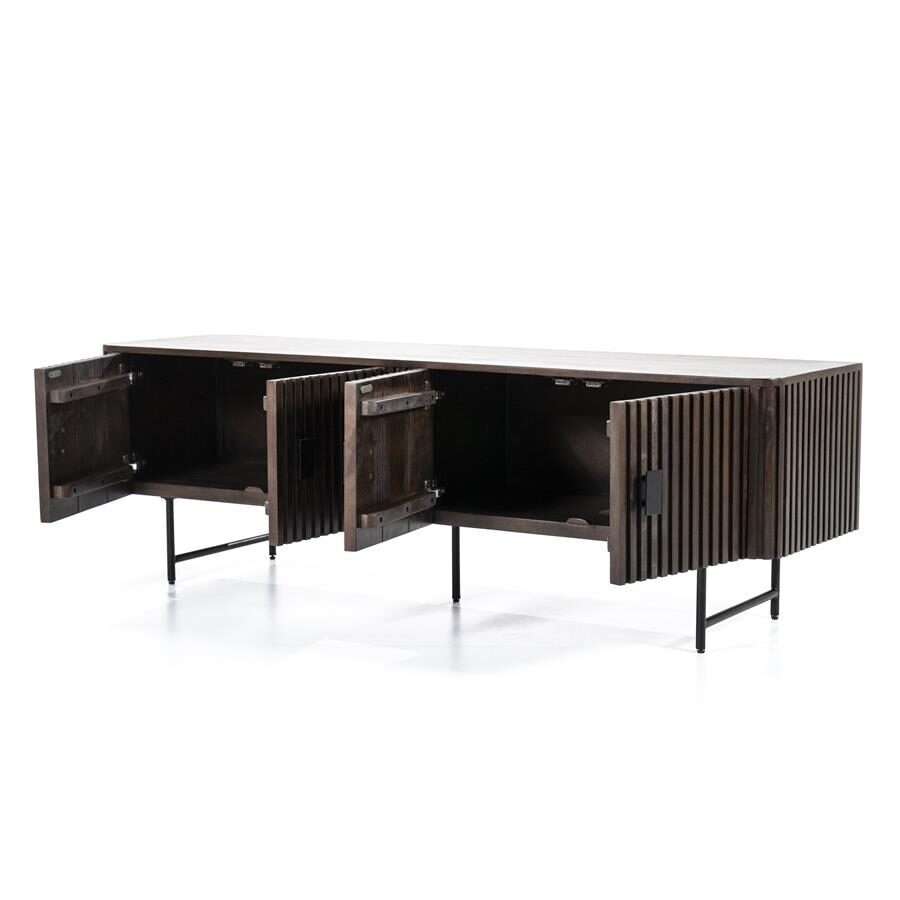 TV meubel Remi 4-drs. – bruin