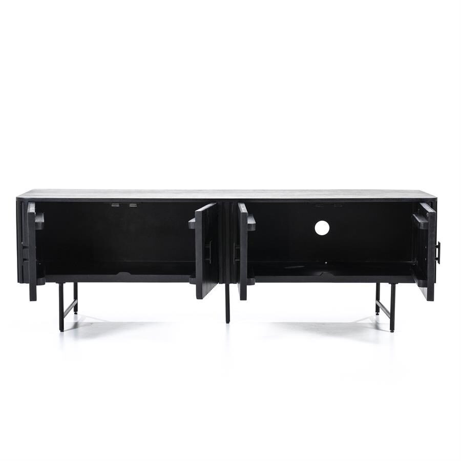 TV meubel Remi 4-drs. – zwart