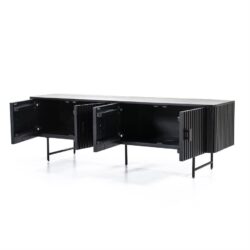 TV meubel Remi 4-drs. – zwart