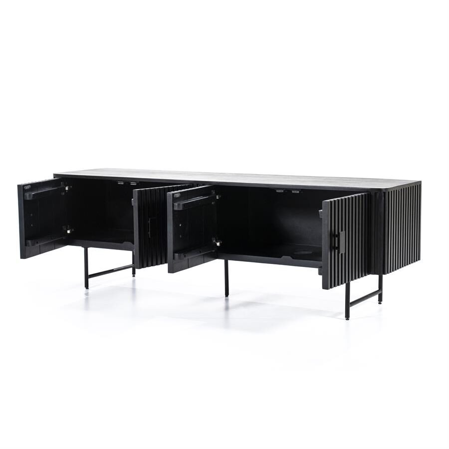 TV meubel Remi 4-drs. – zwart