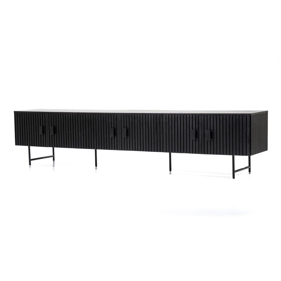 TV meubel Remi 6-drs. – zwart