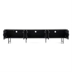 TV meubel Remi 6-drs. – zwart