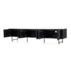 TV meubel Remi 6-drs. – zwart