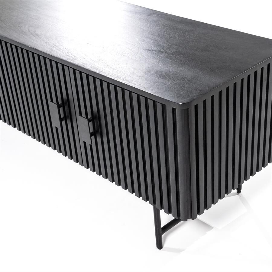 TV meubel Remi 6-drs. – zwart