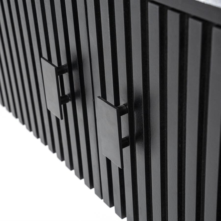 TV meubel Remi 6-drs. – zwart