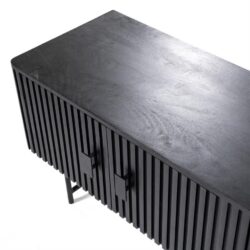 TV meubel Remi 6-drs. – zwart