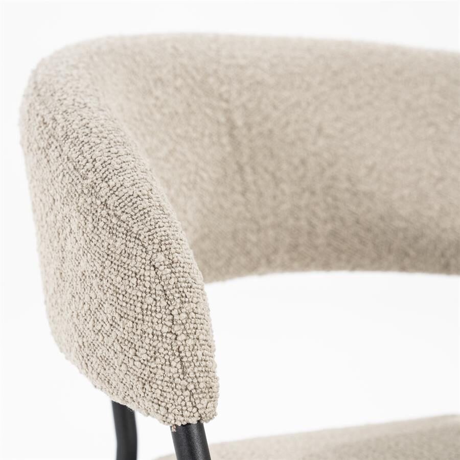 Stoel Luka – taupe Copenhagen