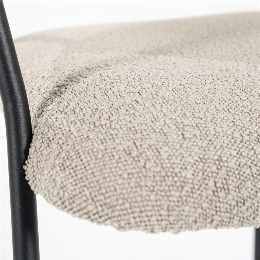Stoel Luka – taupe Copenhagen