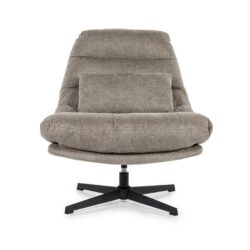 Fauteuil Cooper met kussen – bruin Houston