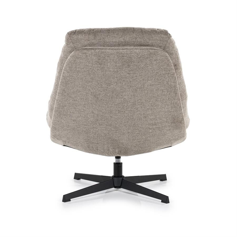 Fauteuil Cooper met kussen – bruin Houston