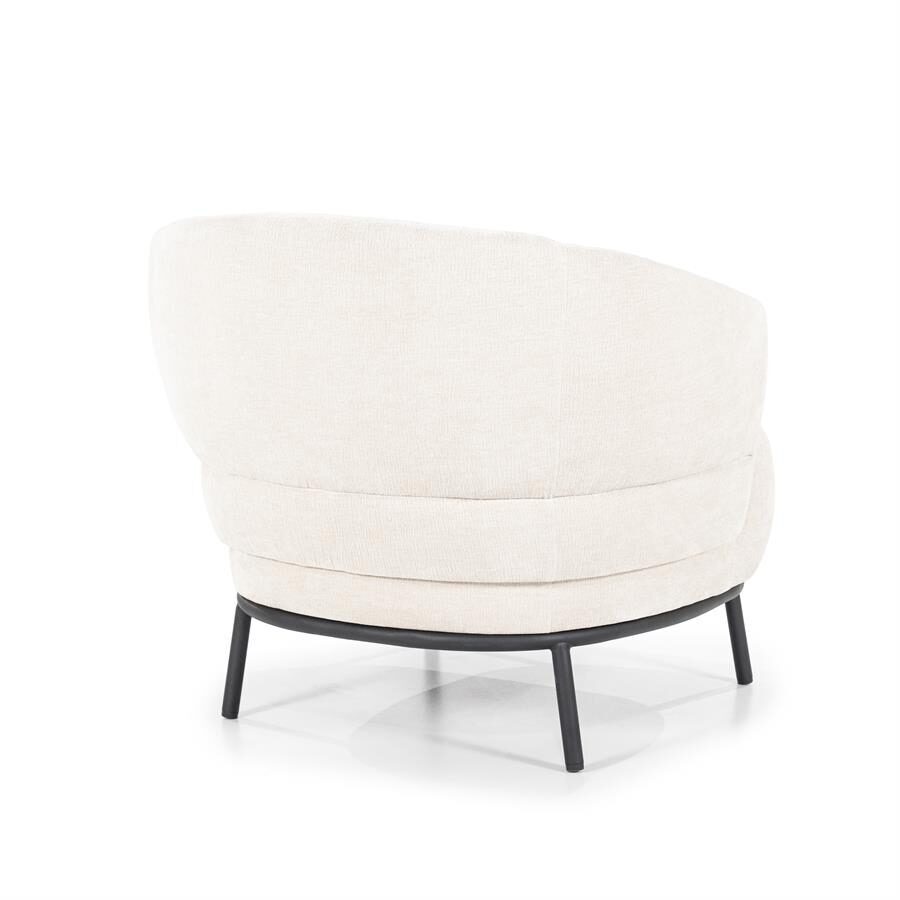 Fauteuil David – beige Safari