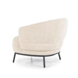 Fauteuil David – taupe Safari