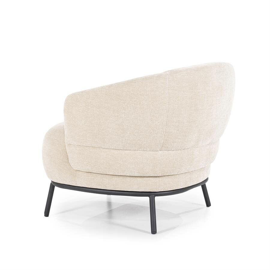 Fauteuil David – taupe Safari