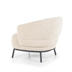Fauteuil David – taupe Safari
