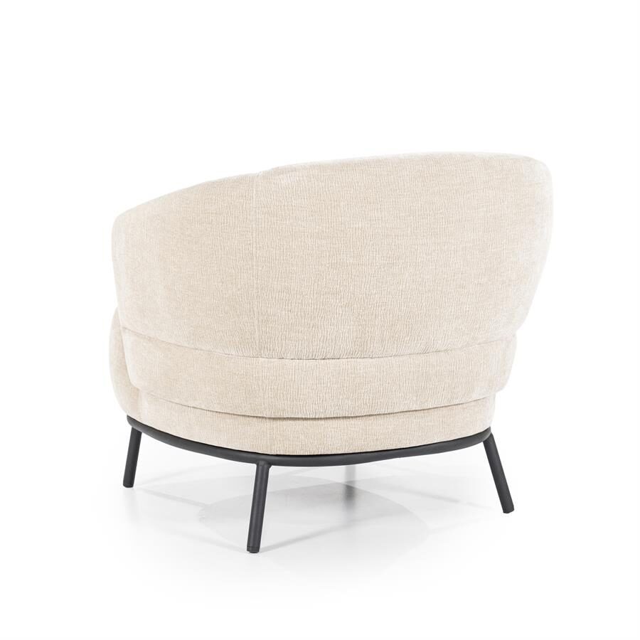 Fauteuil David – taupe Safari