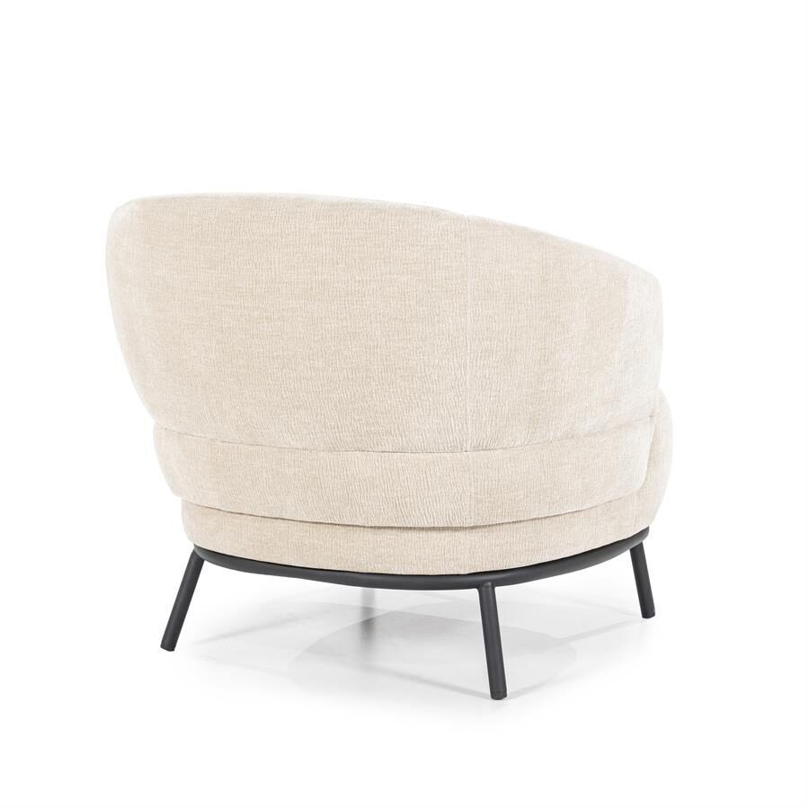 Fauteuil David – taupe Safari