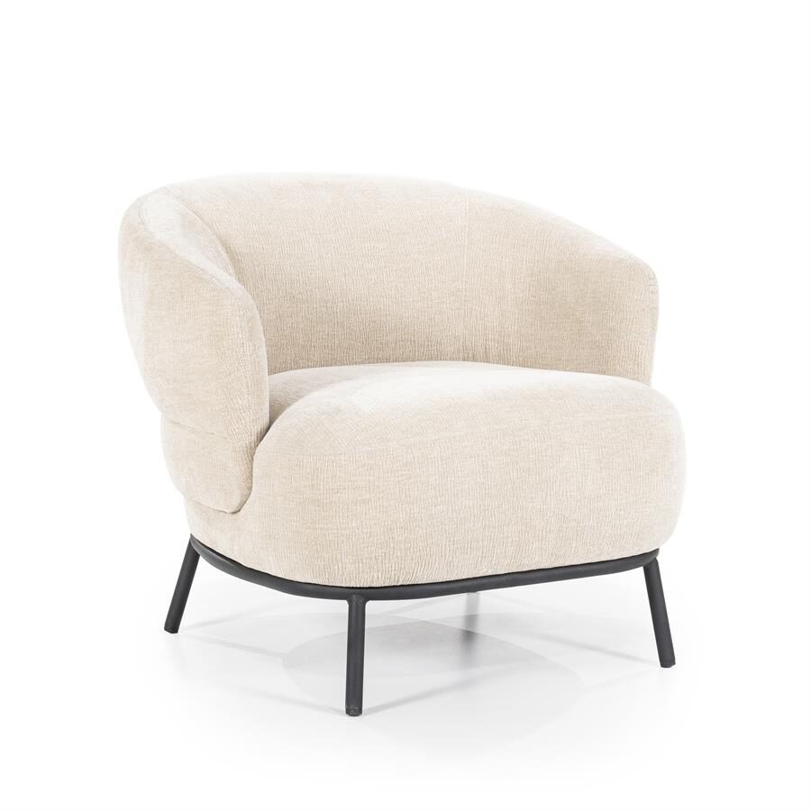 Fauteuil David – taupe Safari