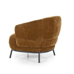 Fauteuil David – mosterd Safari