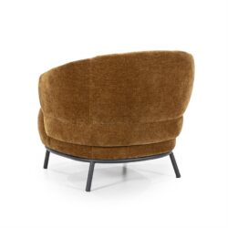 Fauteuil David – mosterd Safari