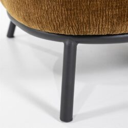 Fauteuil David – mosterd Safari