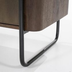 Wandkast James 2drs. – bruin