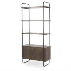 Wandkast James 2drs. – bruin