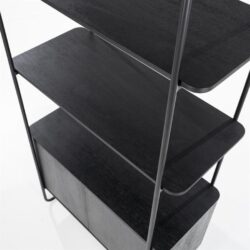 Wandkast James 2drs. – zwart