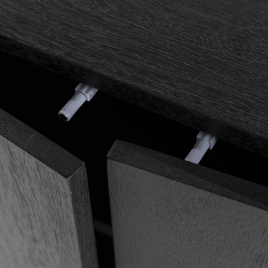 Wandkast James 2drs. – zwart
