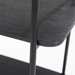 Wandkast James 2drs. – zwart