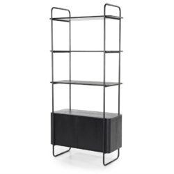 Wandkast James 2drs. – zwart