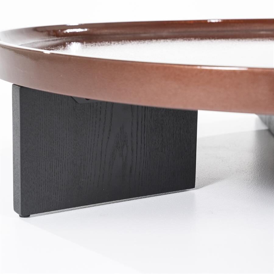Salontafel Mayson 120×25 – rood