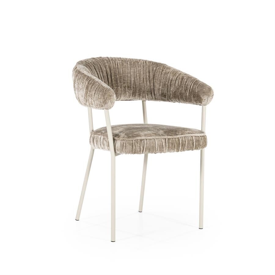 Stoel Lizzy | Taupe Femme