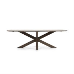 Eettafel Nikki 240×100 – bruin