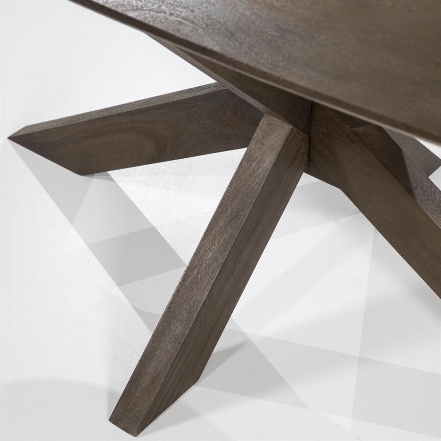 Eettafel Nikki 240×100 – bruin