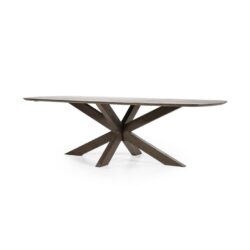 Eettafel Nikki 240×100 – bruin