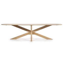 Eettafel Nikki 280×100 – naturel
