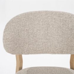 Stoel Mikky | Naturel & Taupe Moon