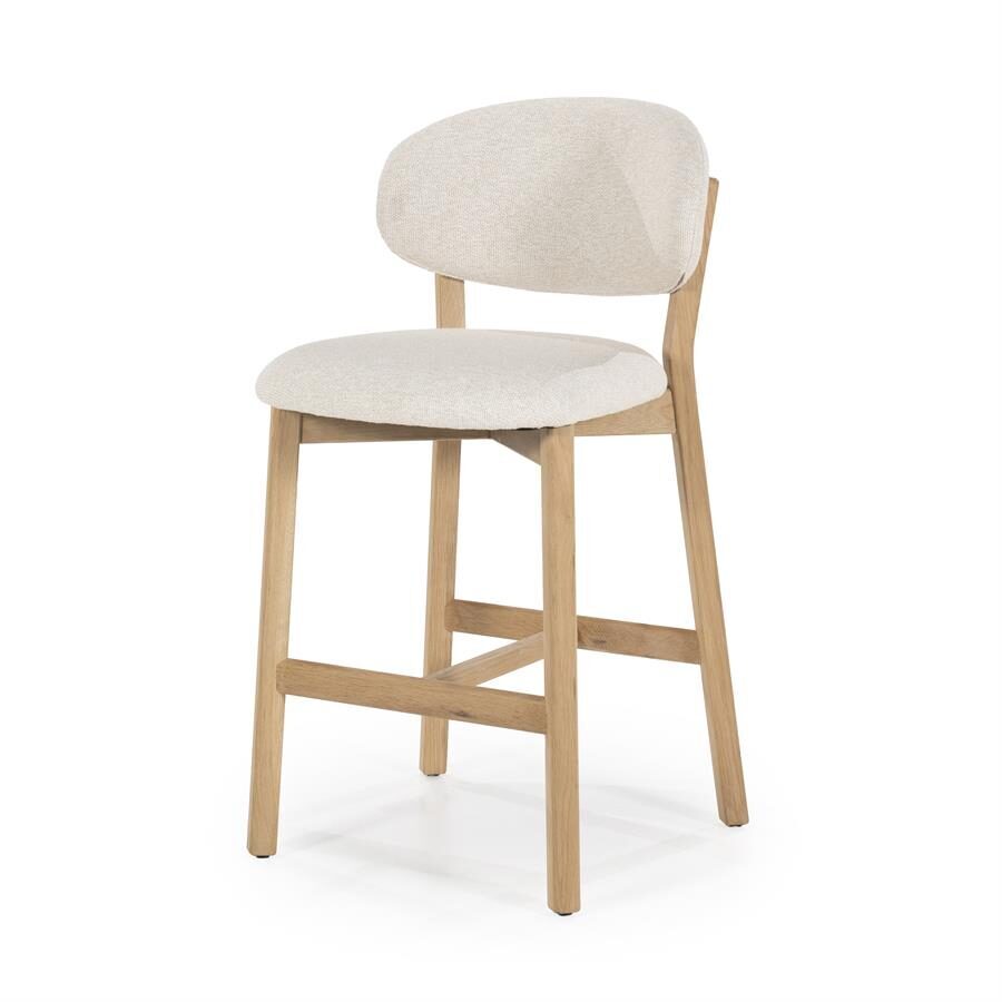 Barstoel Mikky | Naturel & Beige Moon