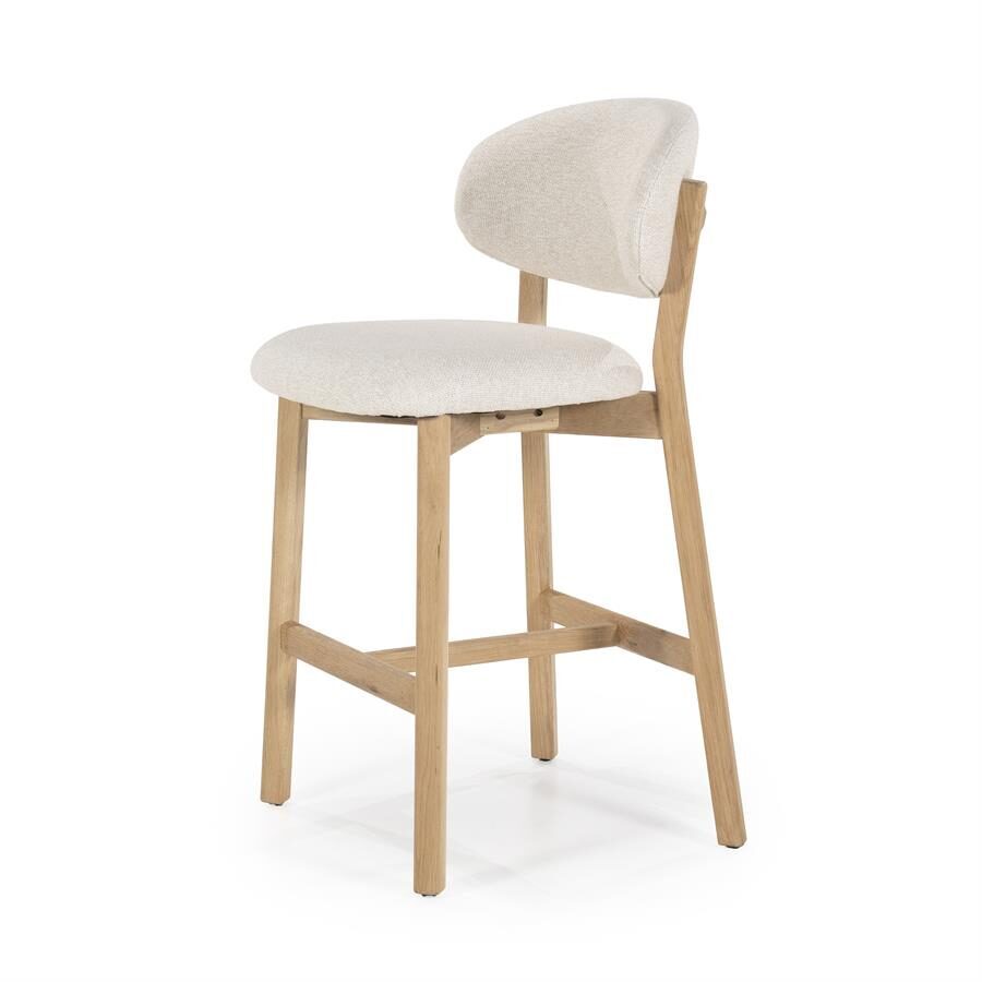 Barstoel Mikky | Naturel & Beige Moon