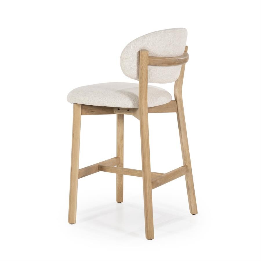 Barstoel Mikky | Naturel & Beige Moon