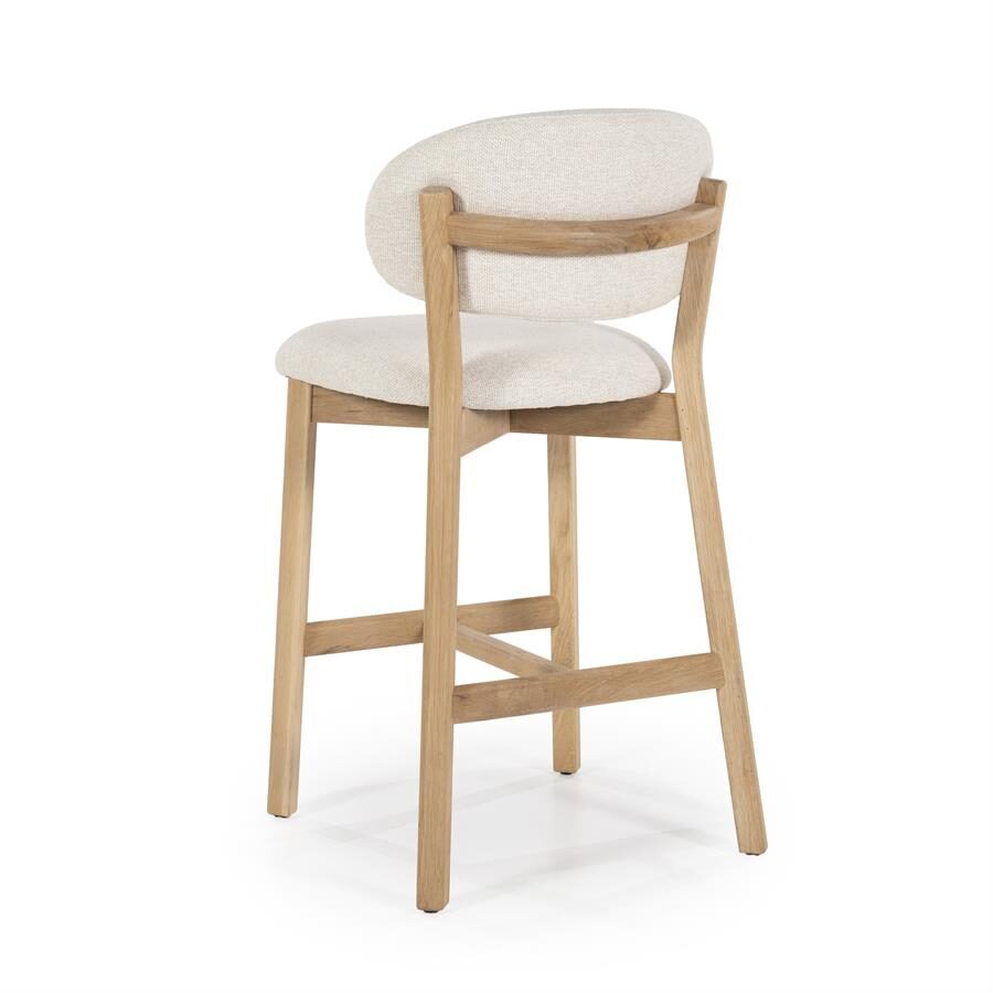 Barstoel Mikky | Naturel & Beige Moon